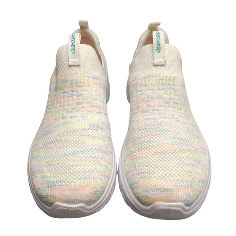 Skechers Air-Cooled Sneakers Womens Size 3.5 Multi Memory Foam Slip On 302437L